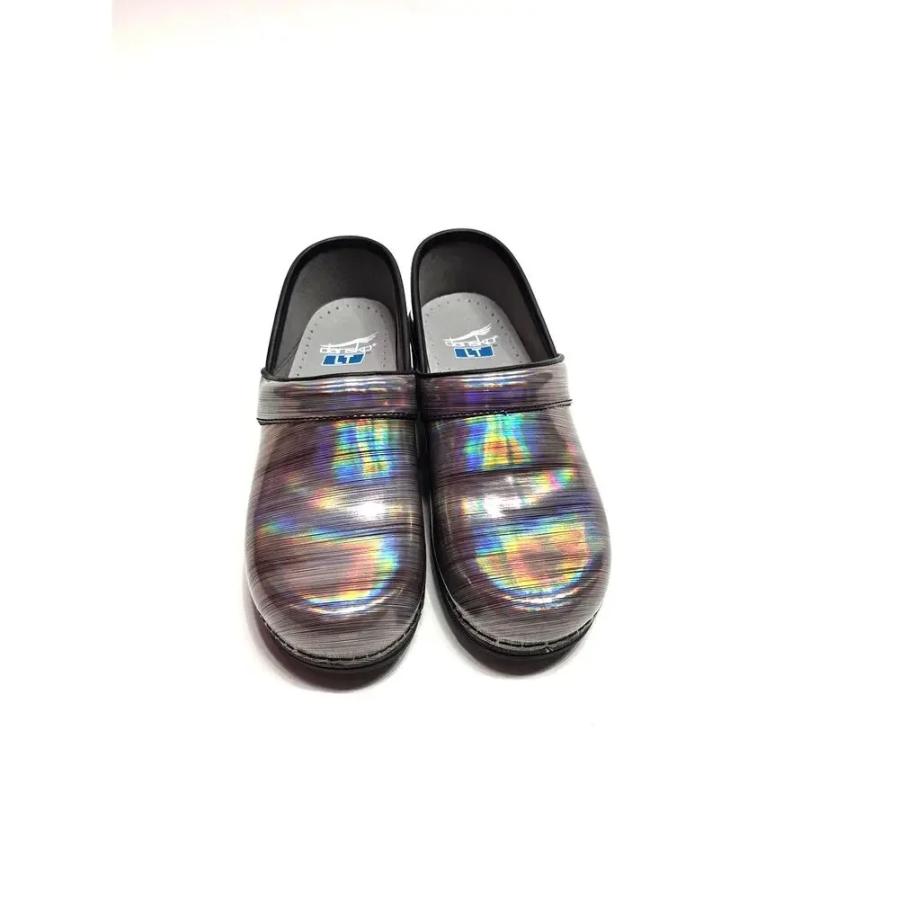 Dansko clogs LT Pro Prism Metallic women's size 36 (6) NIB - Picture 2 of 7